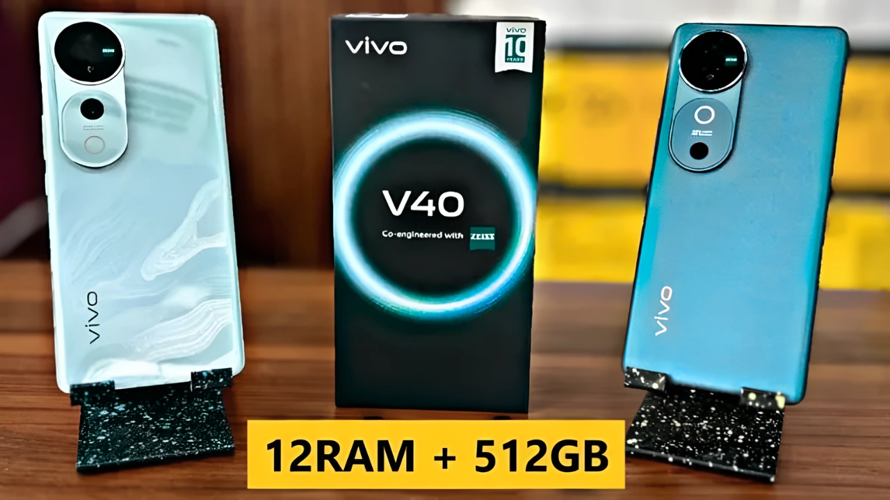 Vivo V40 Pro 5G: Premium 5G Smartphone with 12GB RAM, DSLR-Grade Camera & 80W Fast Charging