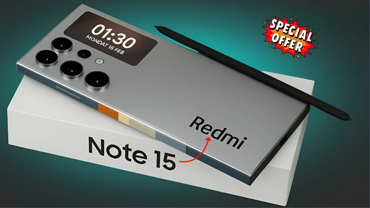 Redmi Note 15 Pro 5G Launched: 12GB RAM, 200MP Camera & 5000mAh Battery