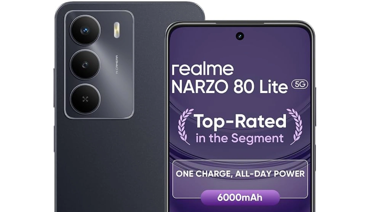realme NARZO 80 Lite 5G – Powerful, Stylish, and Durable