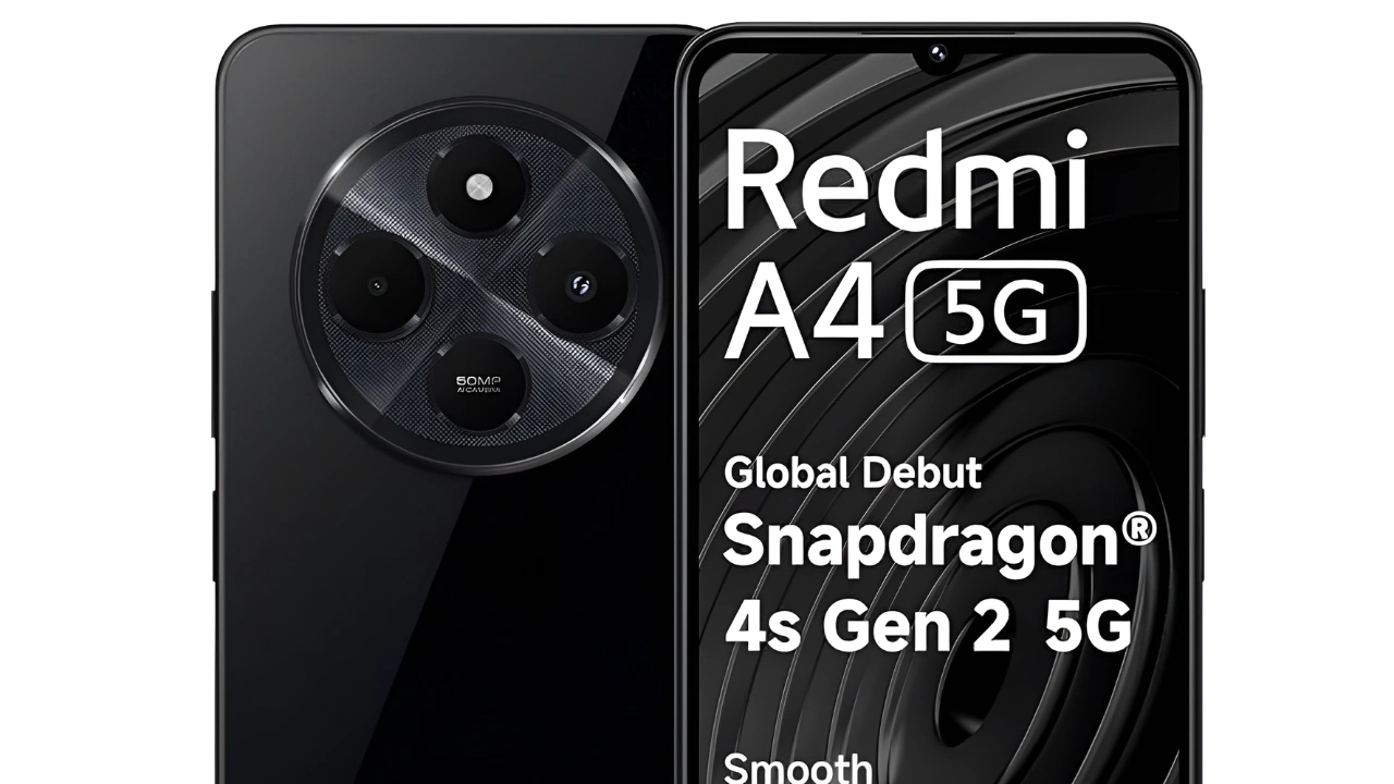 Redmi A4 5G – Affordable 5G Smartphone with Large Display and Dual Camera
