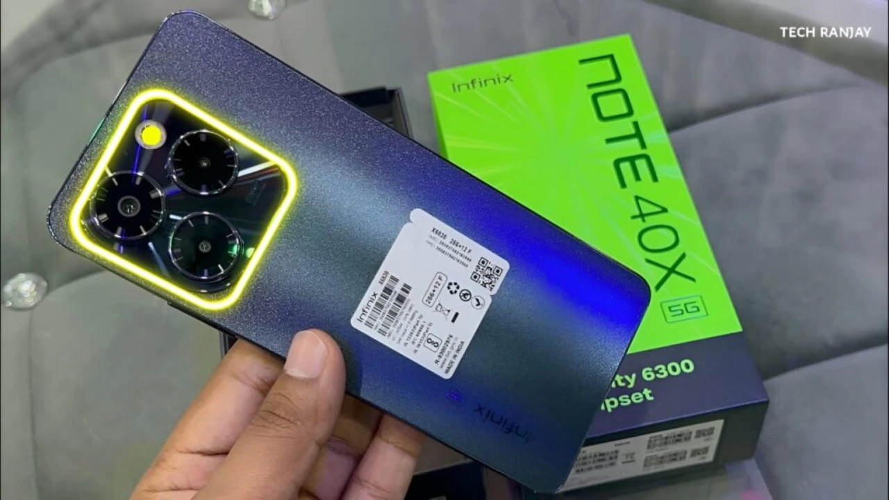 Infinix Note 40X 5G Launched with 108MP Camera and 5000mAh Battery