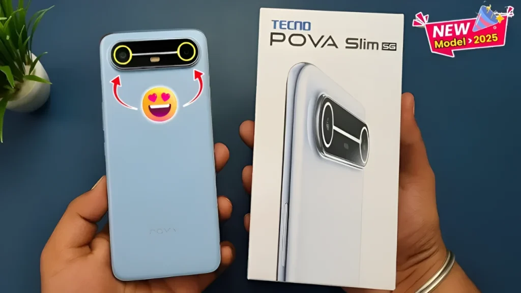 Tecno Pova Slim 5G Launched: Sleek Design, 5000mAh Battery & 64MP Camera
