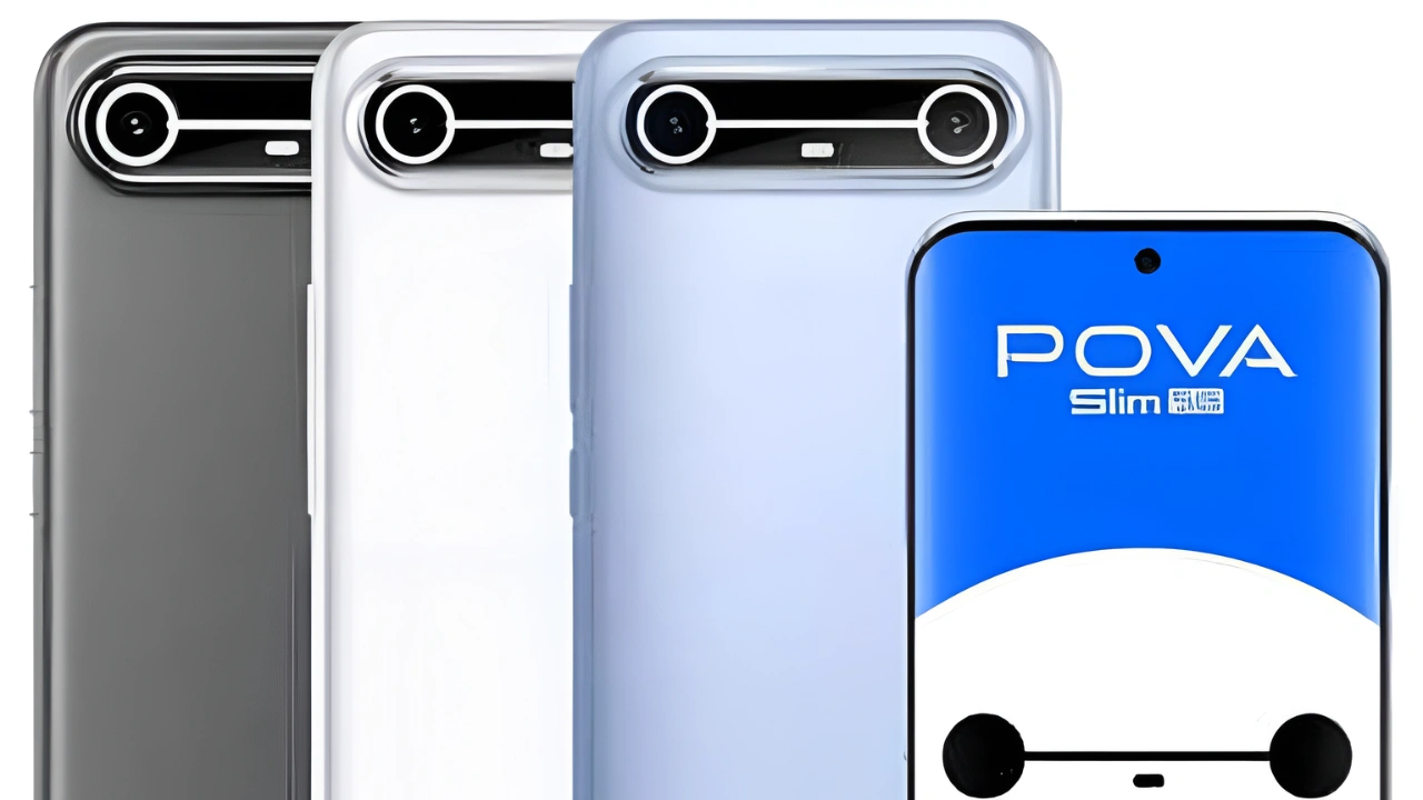 Tecno Pova Slim: World’s Slimmest 5G Phone with Curved Display