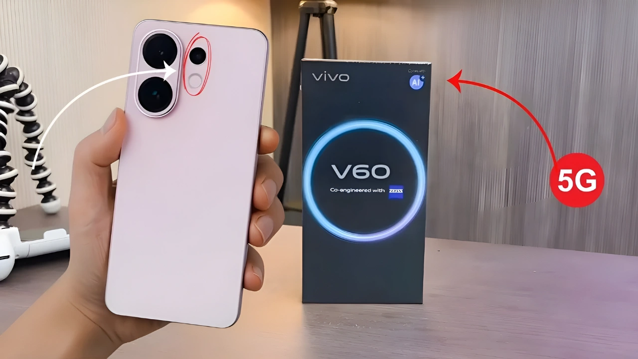 Vivo V60 Pro Max Launched: 12GB RAM, 108MP Camera & 5000mAh Battery