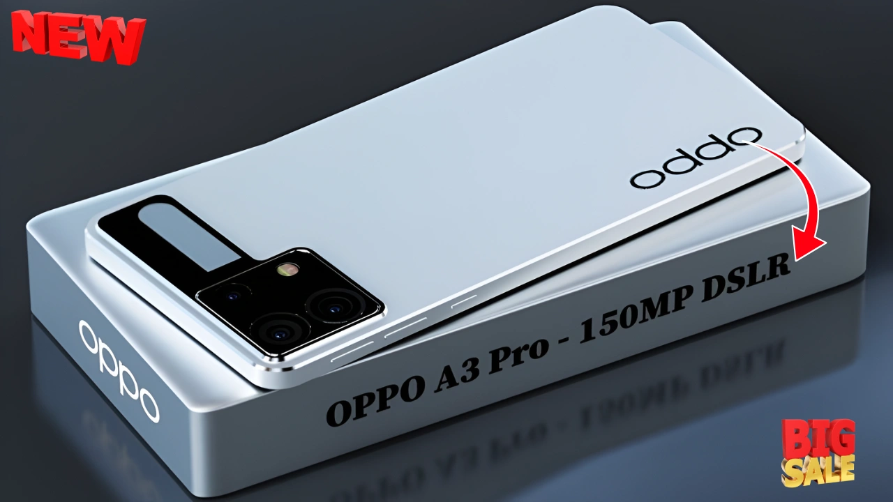 Oppo A3 Pro: Powerful 5G Smartphone with 64MP Camera and 8GB RAM at an Affordable Price