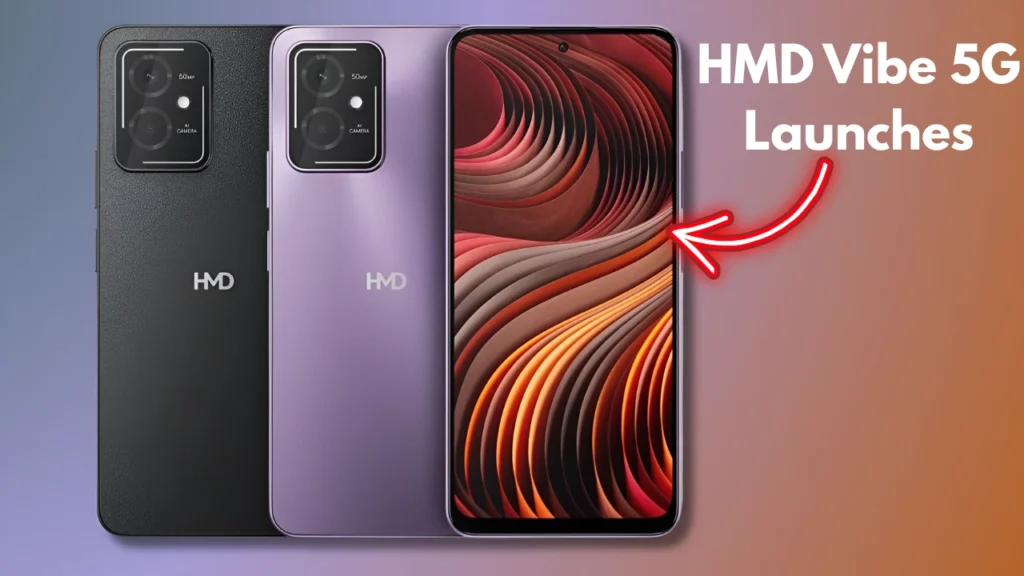 HMD Vibe 5G Debuts in India Alongside 101 4G and 102 4G Feature Phones