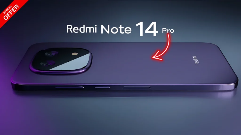 Redmi Note 14 Pro Launched – 200MP OIS Camera, Snapdragon 7 Gen 3 & 120Hz AMOLED