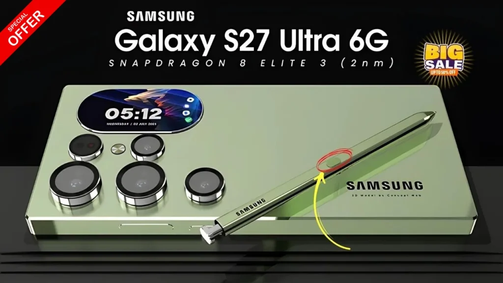 Samsung Galaxy S27 Ultra Launched – 250MP Camera and Flagship Performance