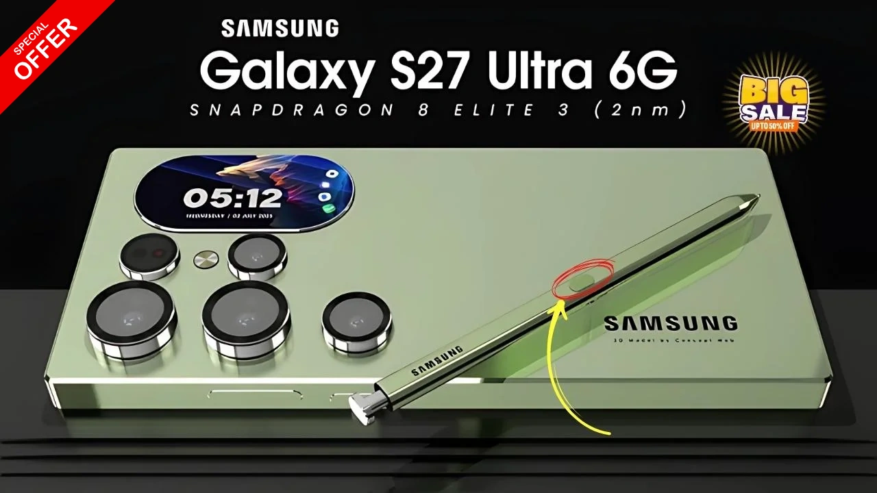 Samsung Galaxy S27 Ultra Launched – 250MP Camera and Flagship Performance
